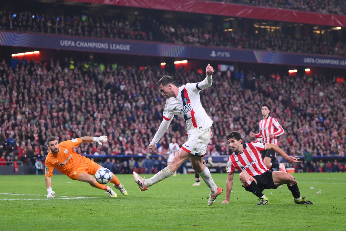 Athletic Club fue valiente y sumó ante PSG para seguir vivo en Champions League