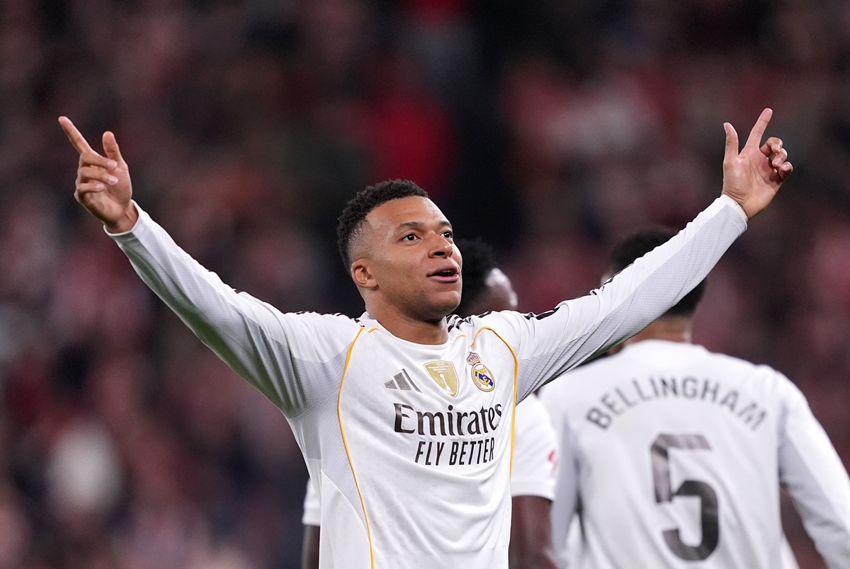 Real Madrid goleó en Bilbao con gran Mbappé