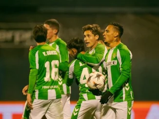 Betis goleó al Dinamo Zagreb y estiró el invicto en la Europa League