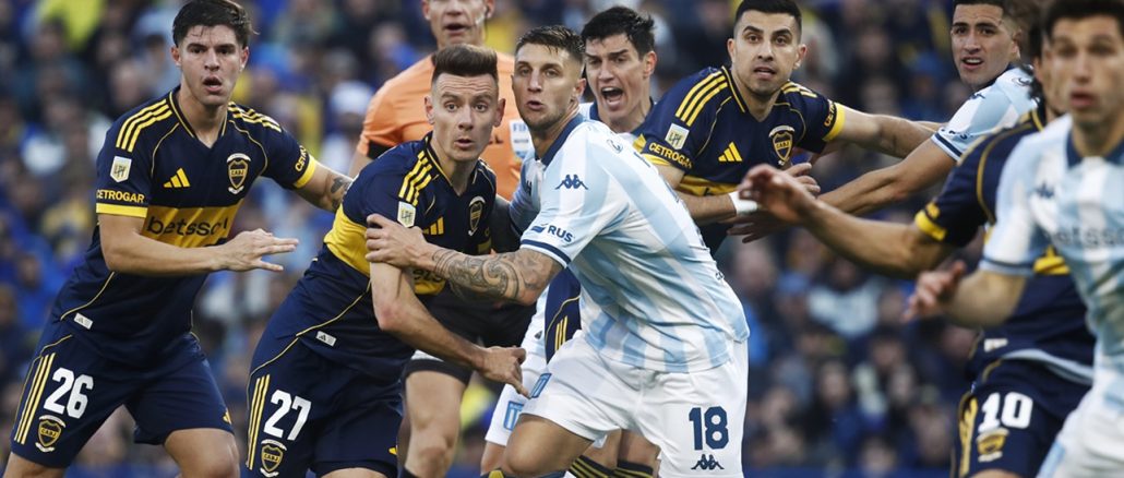 Boca enfrentándose a Racing en La Bombonera Así se jugarán las semifinales del Clausura 2025
