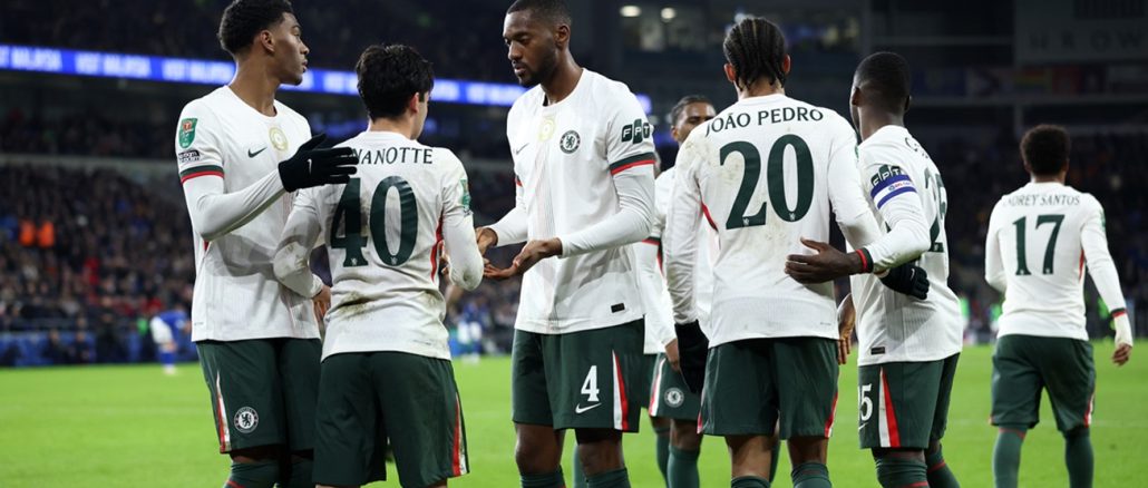 Chelsea es semifinalista de la EFL Cup