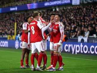 Arsenal lidera con puntaje perfecto la Champions League