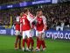 Arsenal lidera con puntaje perfecto la Champions League