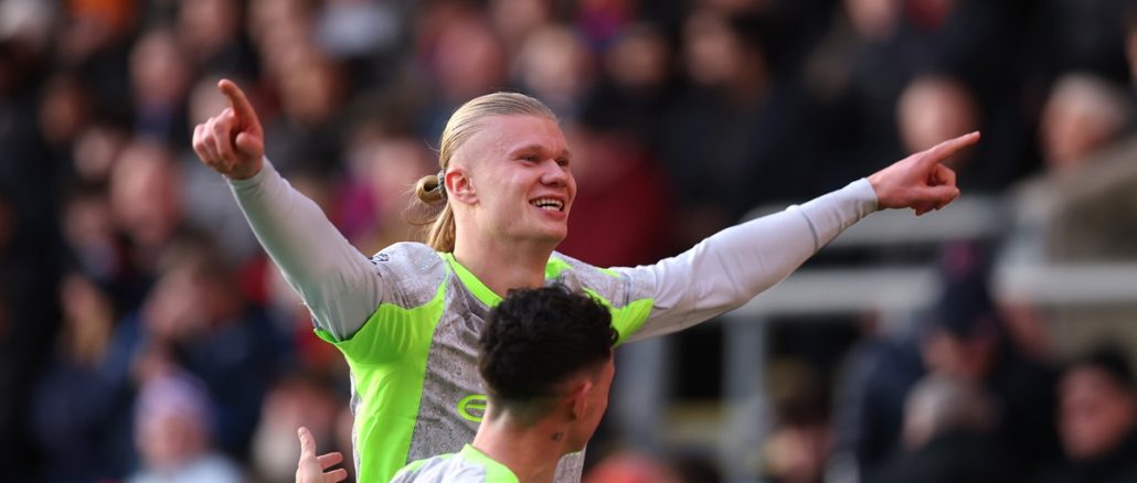 Erling Haaland quebró un registro de Cristiano Ronaldo