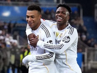 El francés puso el 1 a 0 del Merengue sobre Alavés. Mbappé marcó otra vez con Real Madrid y se perfila como goleador del 2025