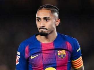 Raphinha sigue fino para el gol en Barcelona