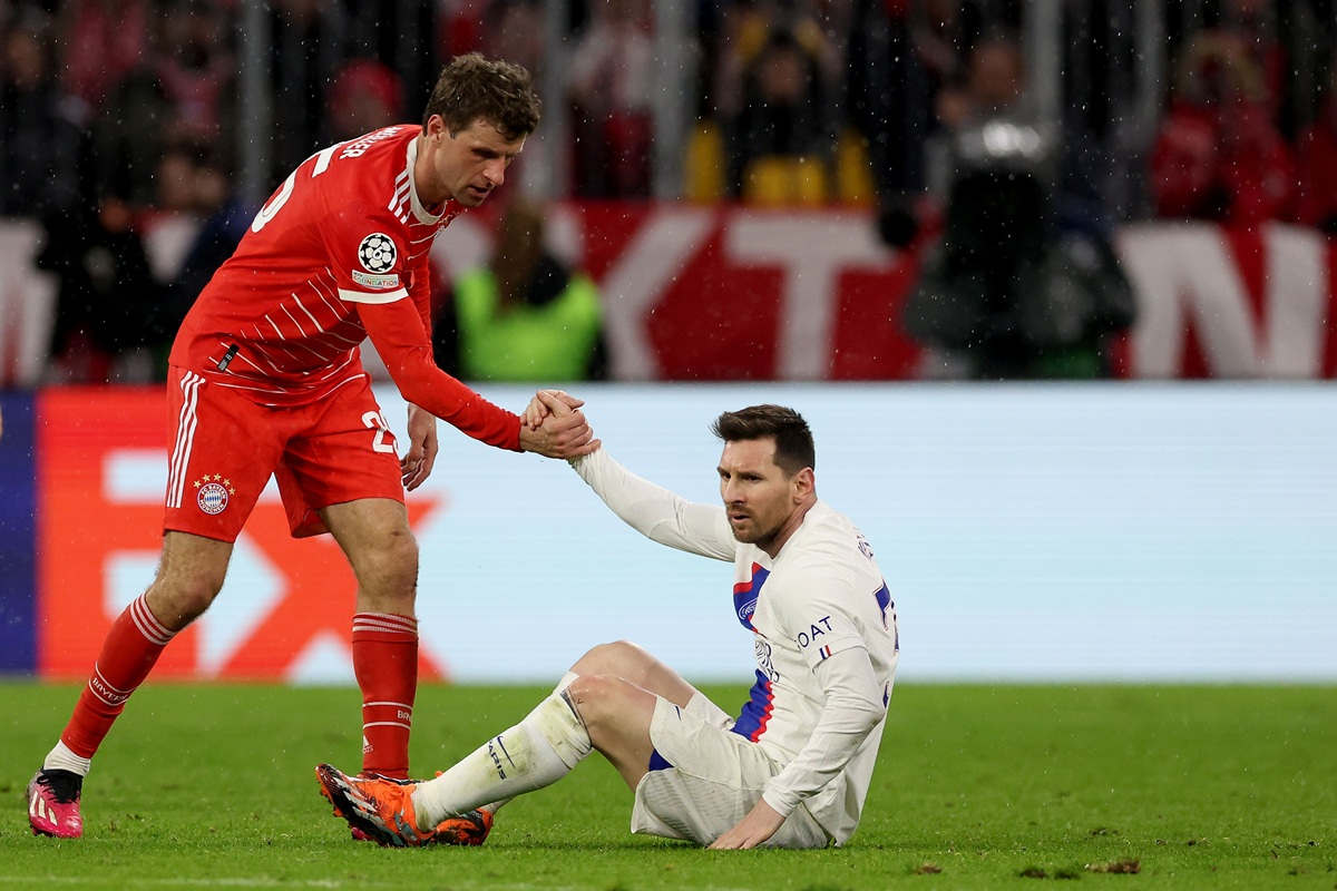 Lionel Messi enfrenta a su bestia negra Thomas Müller
