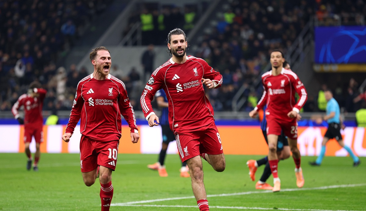 Liverpool encontró calma con un triunfazo ante Inter en Milán