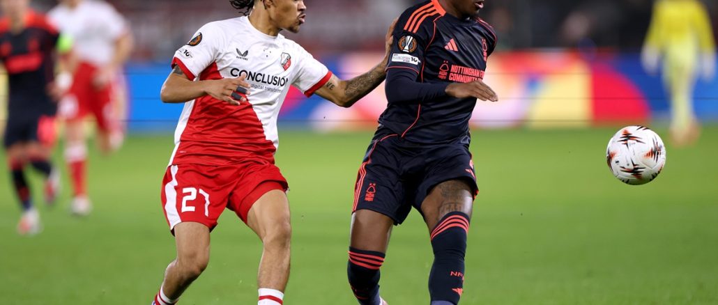 Nottingham Forest venció agónicamente a Utrecht por Europa League