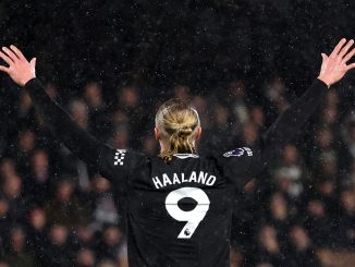 Haaland marcó su gol 100 en Premier League