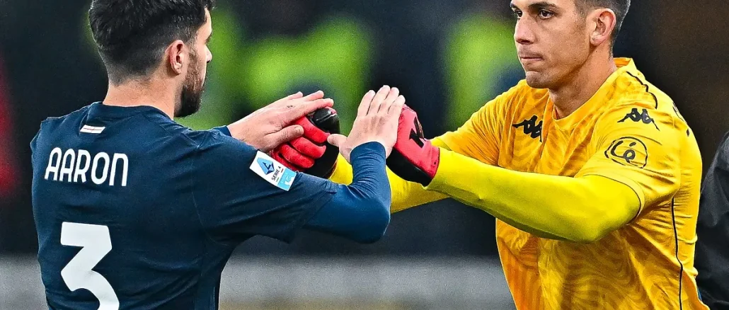 Nicola Reali, arquero del Genoa, duró tres minutos en cancha: expulsado ante Atalanta