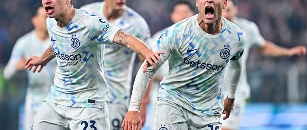 Fue 2 a 1 para los Nerazzurri que lidera junto a Milan. Inter recuperó la cima en Serie A y dejó sin invicto a De Rossi en Genoa