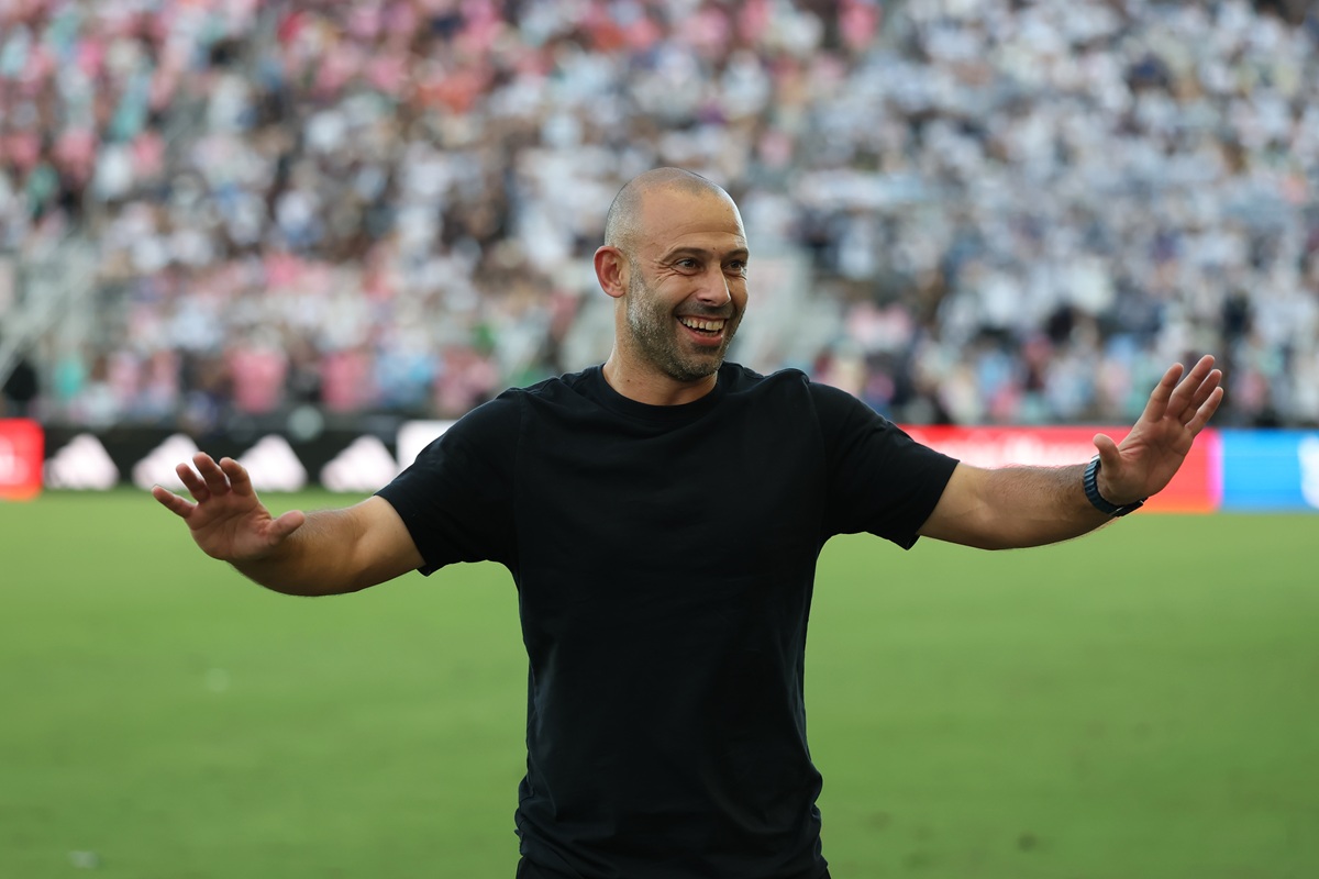 El alocado festejo de Javier Mascherano en su coronación con Inter Miami