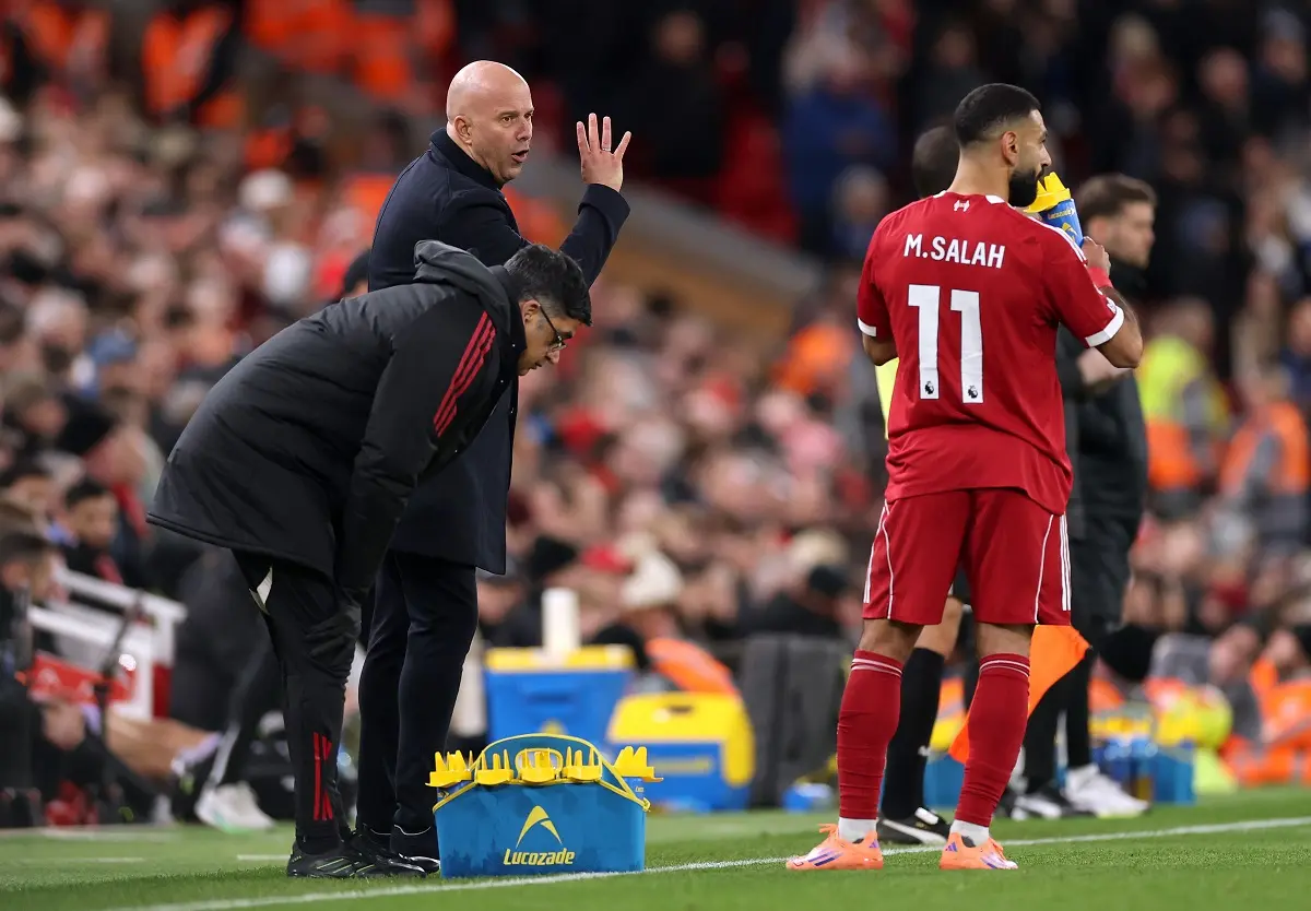Arne Slot apagó el incendio con Salah en el Liverpool: "Hemos pasado página"