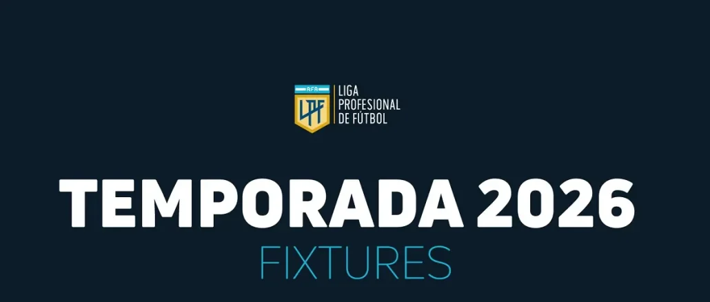 El fixture completo del Torneo Apertura y Clausura de la Liga Profesional Argentina