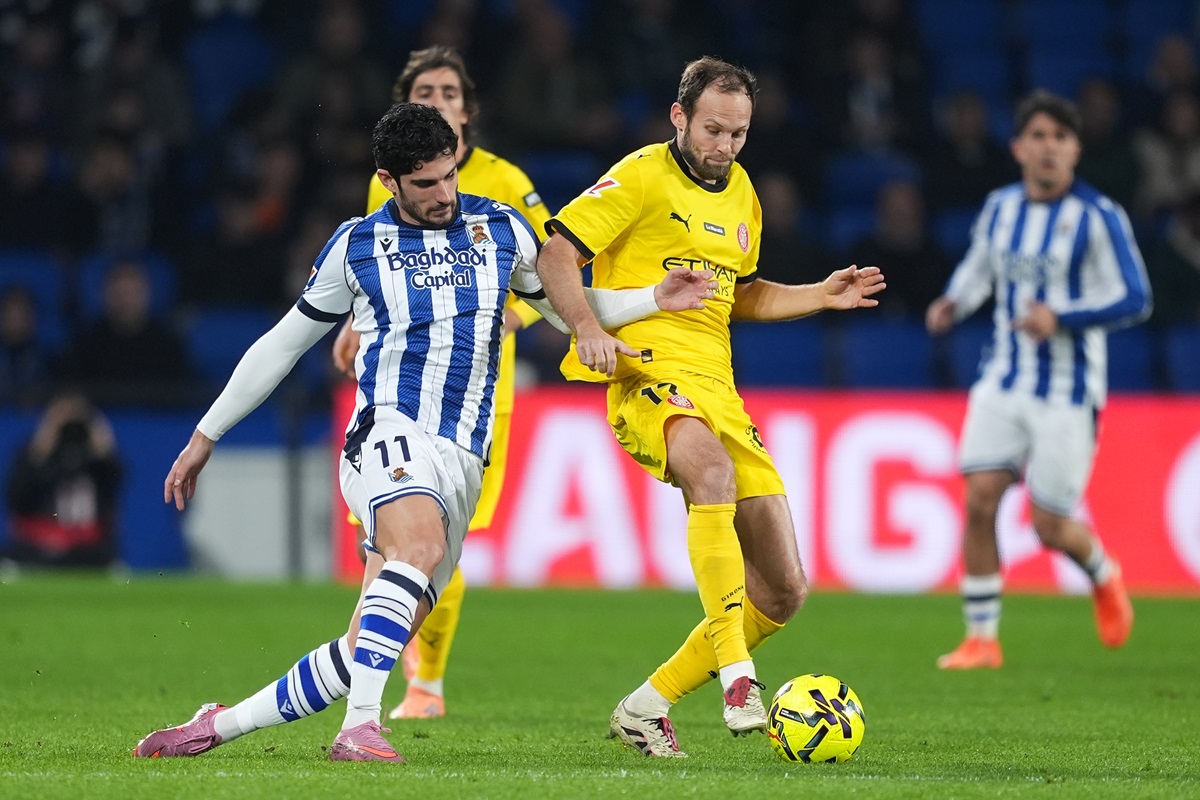 Girona se lo dio vuelta y complicó a Real Sociedad
