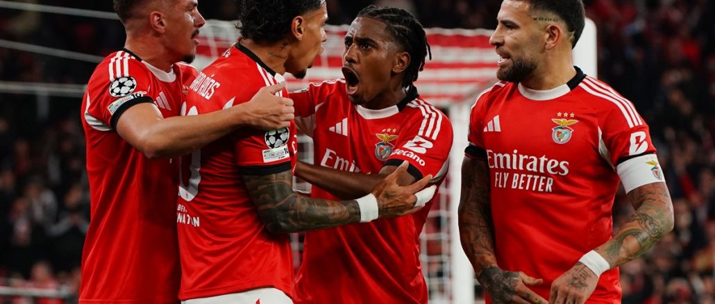 Benfica venció a Napoli Benfica complicó a Napoli en Champions League