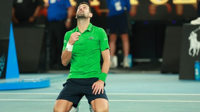 Nole elogió a Jannik Sinner y hasta regaló su cuota de humor. Djokovic finalista en Australia: "Fue una de las mejores noches"