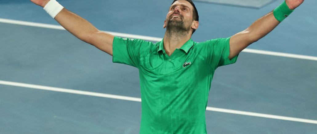 Novak Djokovic es finalista en el Abierto de Australia y conversó con Juan Martín Del Potro al terminar su partido