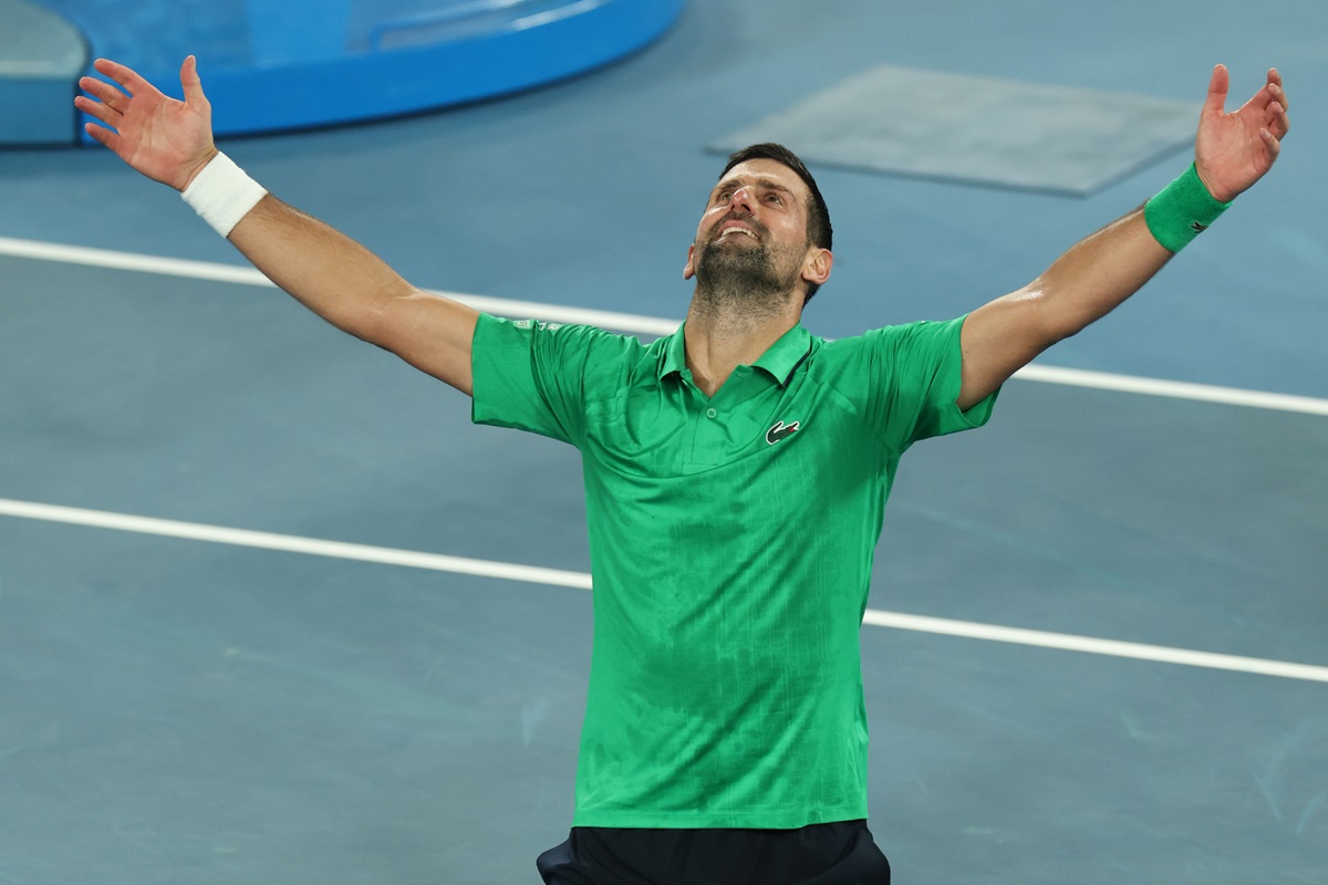 Novak Djokovic es finalista en el Abierto de Australia y conversó con Juan Martín Del Potro al terminar su partido