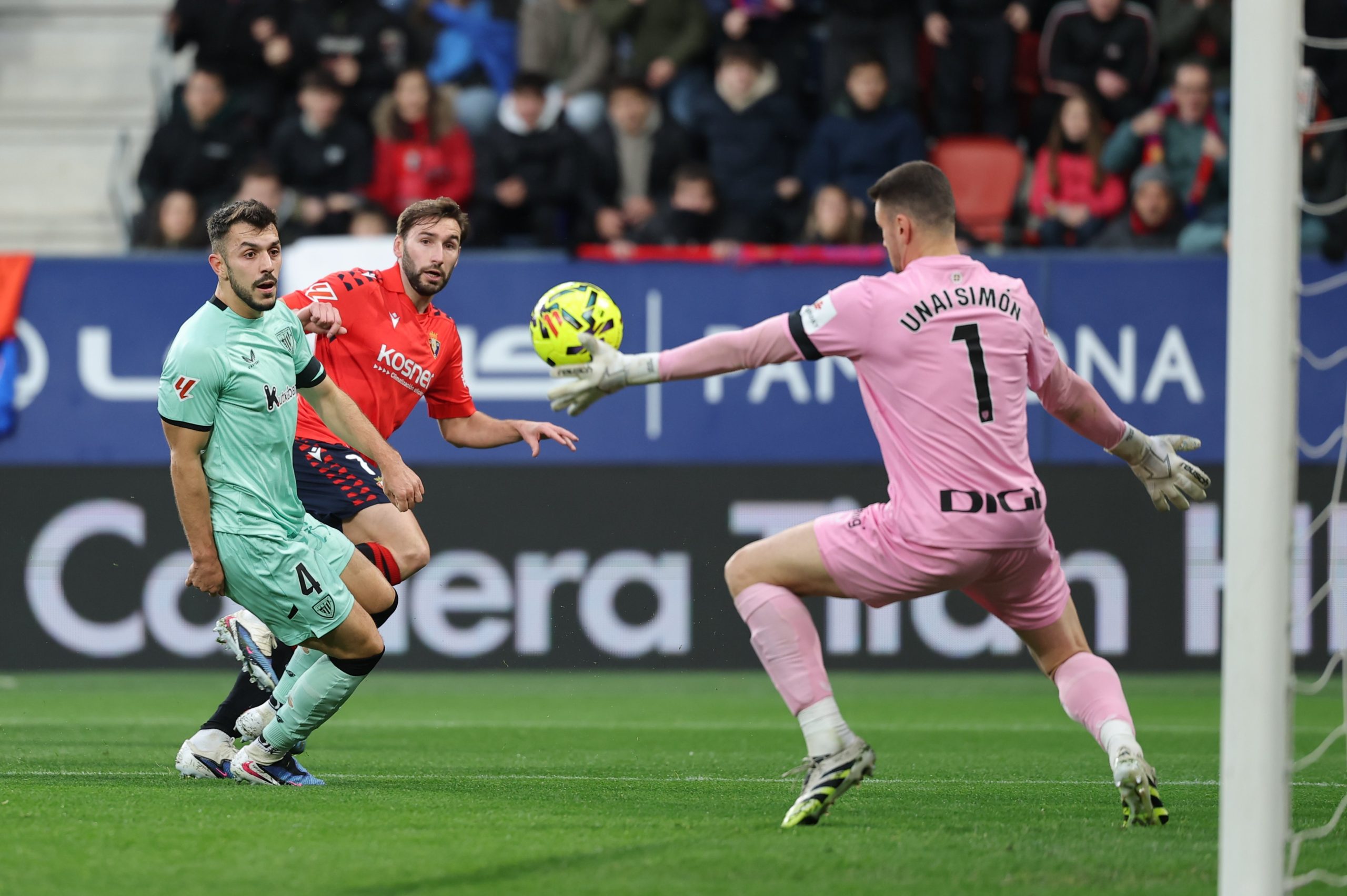 Athletic Bilbao rescató un punto en Pamplona ante Osasuna
