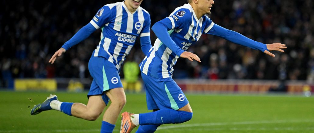 Brighton derrotó al Burnley para quedar a tiro de puestos de Copa Brighton derrotó al Burnley para quedar a tiro de puestos de Copa