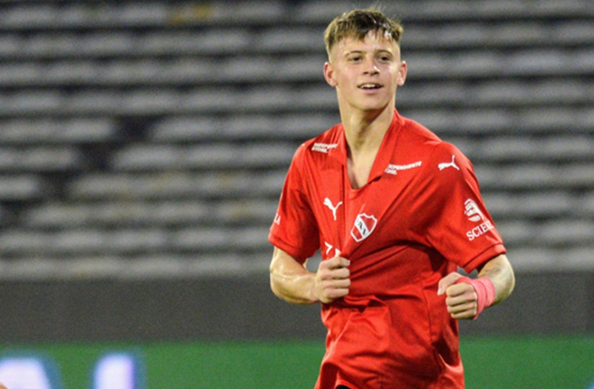 El surgido de la cantera del Rojo marchó por 2,5 millones de euros. Independiente se desprendió de una promesa como Diego Tarzia