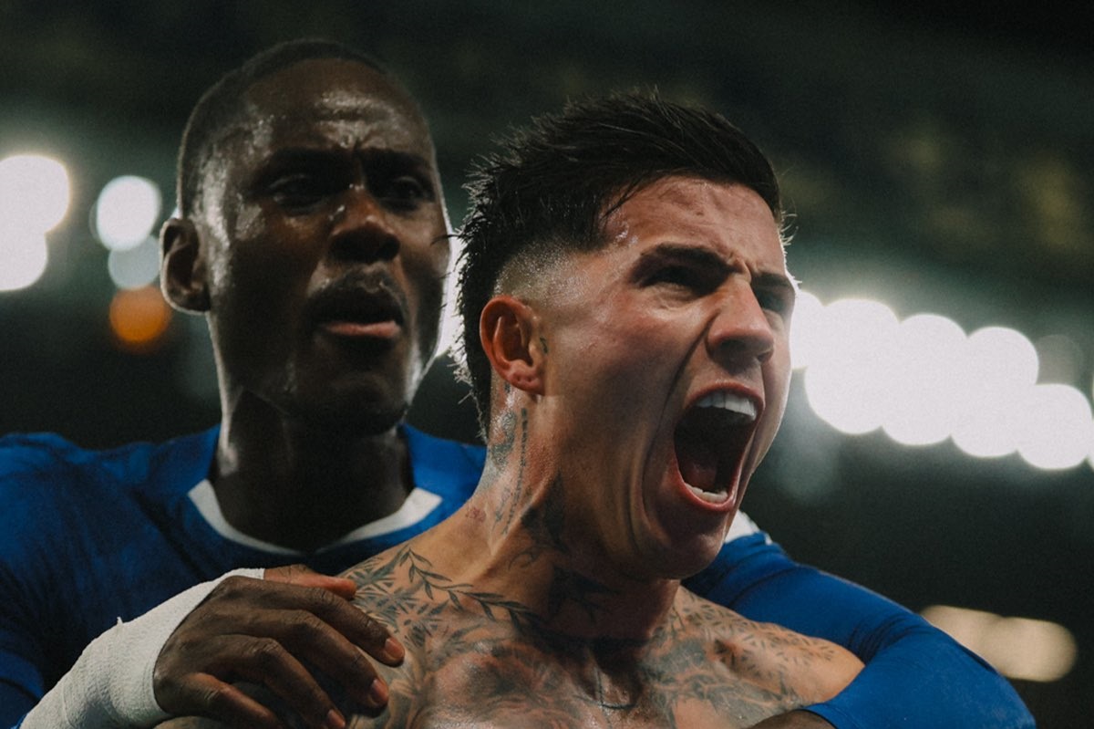 En una semana, el argentino fue el artillero de los Blues. Enzo Fernández marcó 3 goles en sus últimos 3 partidos con Chelsea