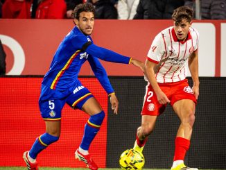 Girona salvó un punto en la agonía ante Getafe