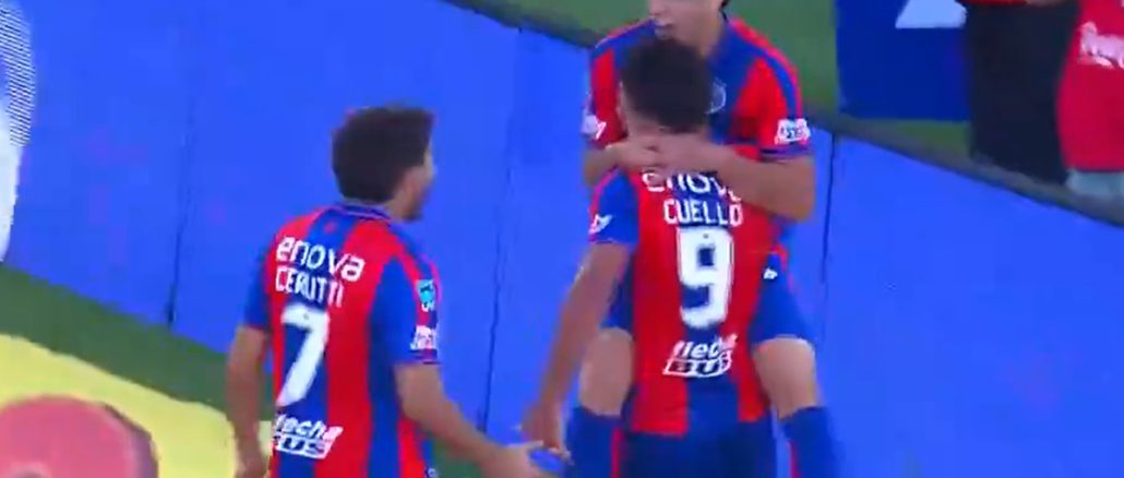 Gregorio Rodriguez marco el 1 a 0 de San Lorenzo a Central Cordoba El ex Instituto marcó el 1 a 0 ante Central Córdoba. Gregorio Rodríguez debutó con gol a los 10 minutos en San Lorenzo