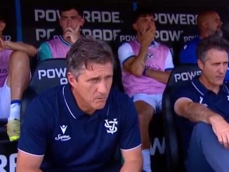 Guillermo Barros Schelotto y Carlos Tévez no se saludaron en Vélez vs Talleres