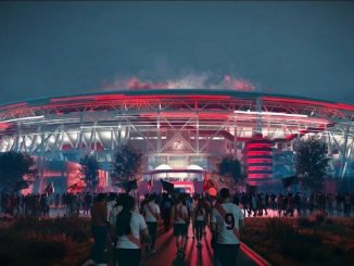 El presidente de River anunció las obras que se llevarán a cabo en el Más Monumental para la ampliación y techado del recinto.