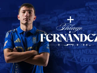 Thiago Fernández será cedido a Real Oviedo