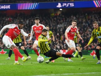 Fue 3 a 2 para los Gunner ante Kairat Almaty. Arsenal cerró la fase regular de Champions con puntaje ideal