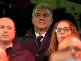 Joan Laporta: "Me alegro de que el juez le haya dado con las puertas en las narices al Real Madrid"