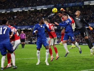 Alejandro Garnacho metió un doblete y los Blues quedaron con vida. Arsenal le ganó 3 a 2 a Chelsea en un partidazo de semis de EFL Cup