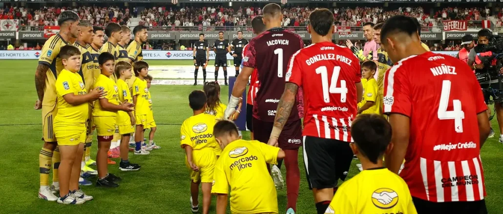 estudiantes-la-plata-v-boca-juniors-torneo-apertura-2026 (2) Boca le hizo pasillo de campeón a Estudiantes de La Plata por el título del Clausura 2025