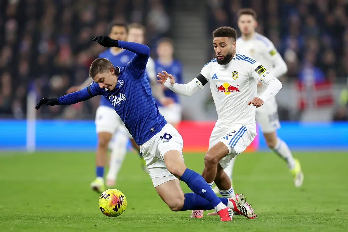 Everton rescató un punto ante Leeds en el cierre de la fecha 23 de la Premier League