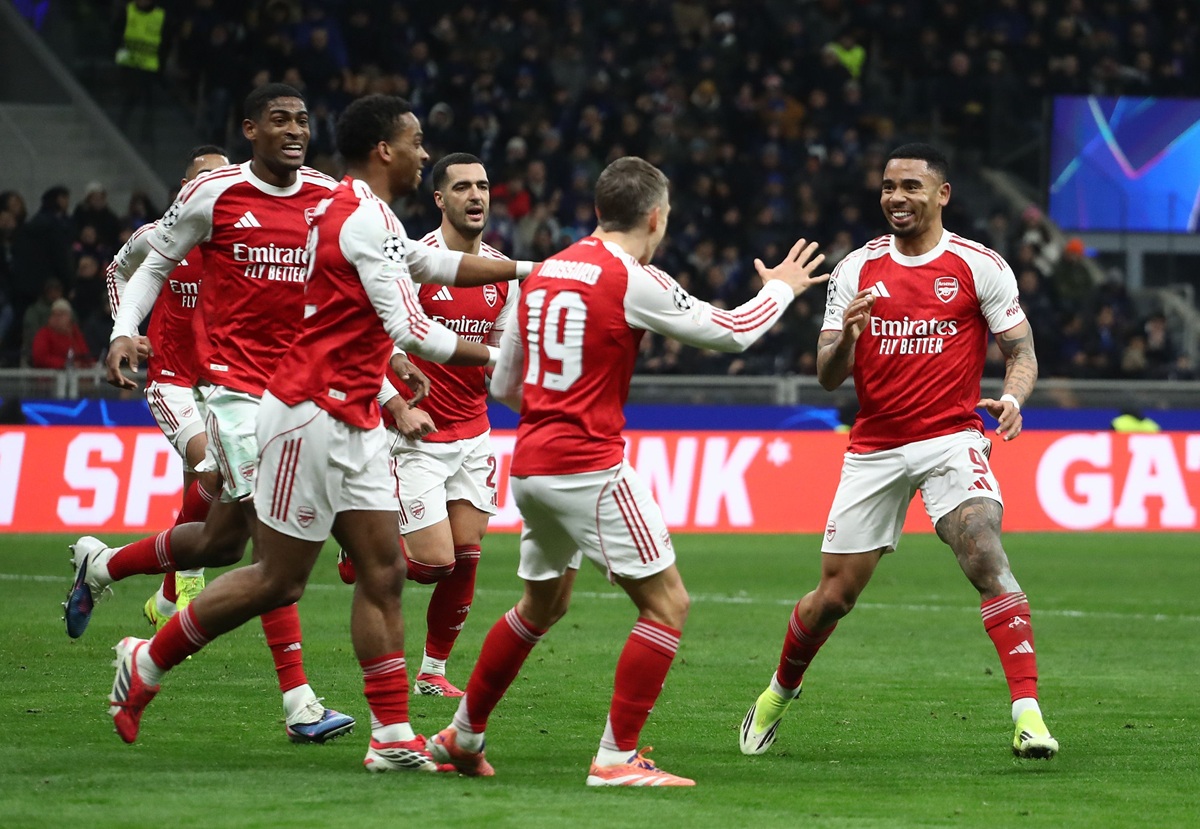 Arsenal se confirma como el mejor equipo de Champions League