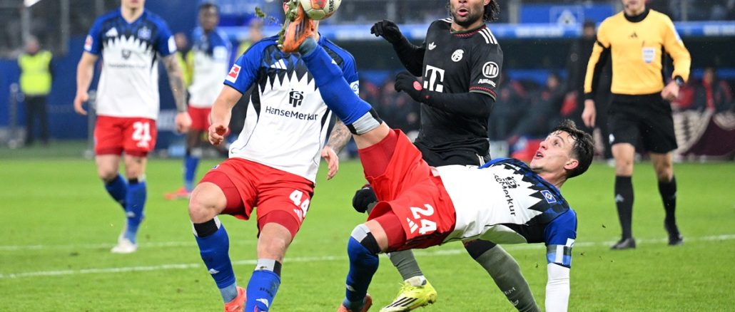 Fue 2 a 2 y los bávaros sumaron apenas un punto de los últimos seis. Bayern Múnich dejó dos puntos en Hamburgo y calentó la Bundesliga