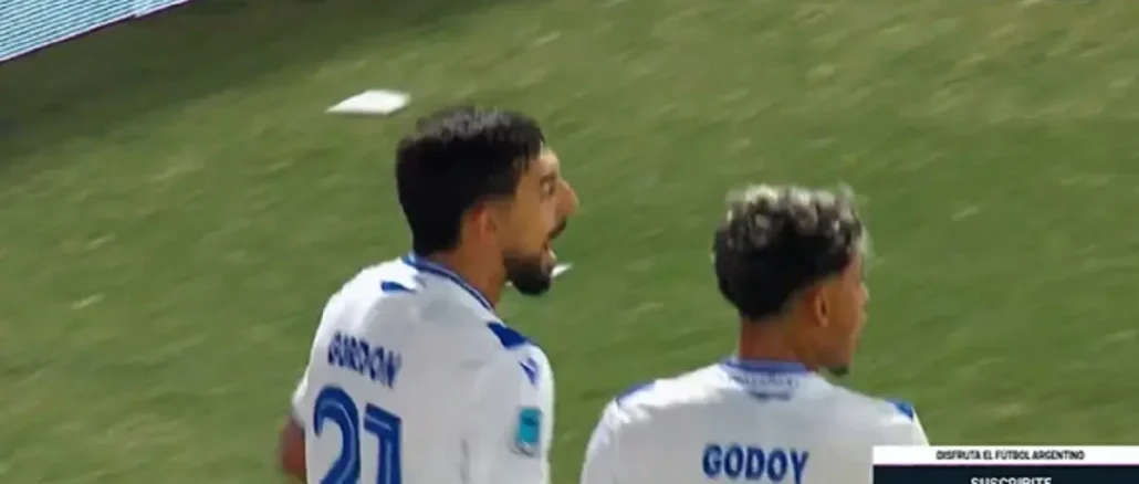 jano-gordon ¡Insólito! Jano Gordon metió un gol para Vélez y otro en contra para Independiente en un minuto