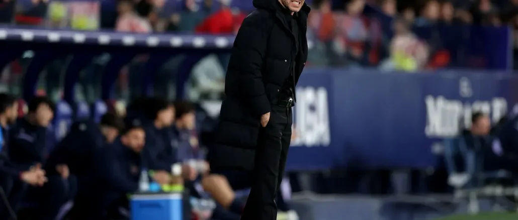 Diego Simeone y el plantel corto del Atlético: "Esto me sirve para mejorar como entrenador"