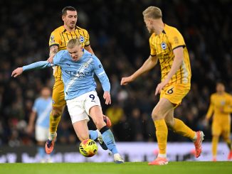 Los Citizens sumaron 3 puntos de 9 en este 2026. Manchester City no pudo con Brighton y sumó su tercer empate al hilo