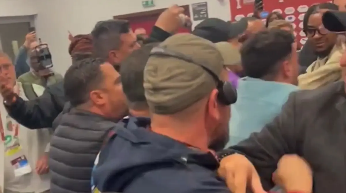 Escándalo en la zona mixta entre periodistas tras la victoria de Nigeria sobre Argelia en la AFCON
