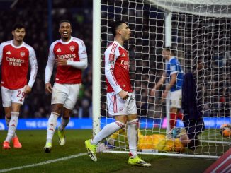 Fue 4 a 1 para los Gunners en Hampshire por tercera ronda. Arsenal venció a Portsmouth con hat-trick de Martinelli y avanzó en FA Cup