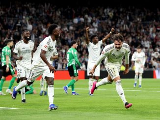 Fue 4 a 1 para el Merengue con show de Gonzalo García. Real Madrid le ganó muy bien a Betis con hat-trick de Gonzalo García