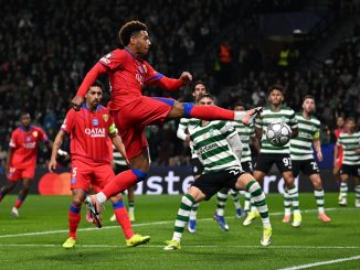 Fue 2 a 1 para los Leones con doblete de Luis Suárez. PSG dio la nota y pinchó en Lisboa ante el Sporting en Champions