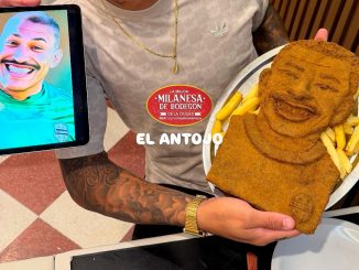 Ignacio Arce tiene su propia milanesa y la mostró en redes