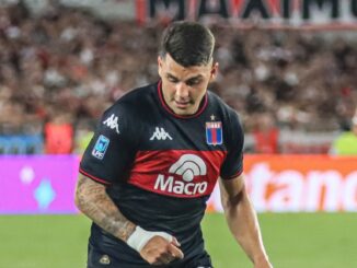 Ignacio Russo aprovechó un obsequio de Moreno y anotó su tercer gol en Tigre