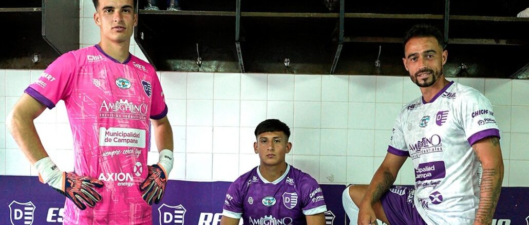 Villa Dálmine presentó sus nuevas camisetas para la temporada